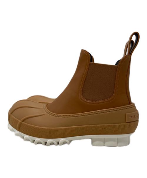 STELLA McCARTNEY（ステラマッカートニー）STELLA McCARTNEY (ステラマッカートニー) ダックシティチェルシーブーツ キャメル サイズ:37の古着・服飾アイテム