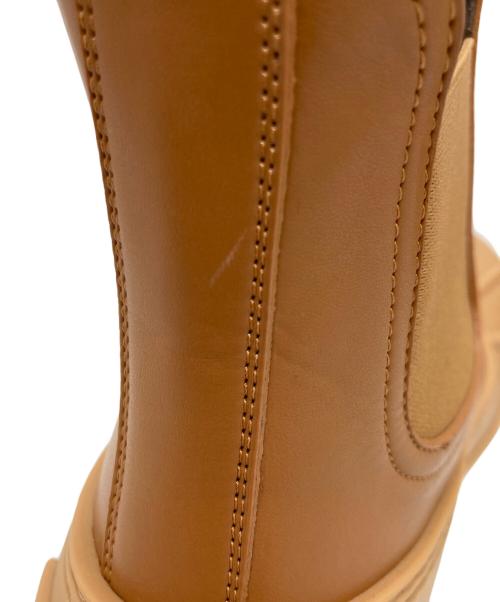 STELLA McCARTNEY（ステラマッカートニー）STELLA McCARTNEY (ステラマッカートニー) ダックシティチェルシーブーツ キャメル サイズ:37の古着・服飾アイテム