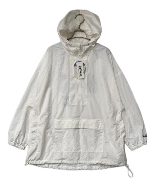 LA HUTTE（ラ・ユット）La Hutte (ラ・ユット) SHIPS any (シップスエニィ) ナイロンアノラックパーカー ホワイト サイズ:OS 未使用品の古着・服飾アイテム