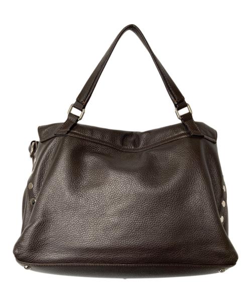 zanellato（ザネラート）ZANELLATO (ザネラート) POSTINA L 2WAYバッグ ブラウンの古着・服飾アイテム