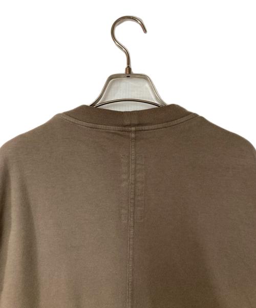 RICK OWENS DRKSHDW（リックオウエンス ダークシャドウ）RICK OWENS DRKSHDW (リックオウエンス ダークシャドウ) DRKSHDW HUSTLER T ブラウン サイズ:Mの古着・服飾アイテム