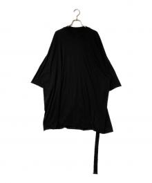 RICK OWENS DRKSHDW（リックオウエンス ダークシャドウ）の古着「TOMMY T IN BLACK MEDIUM WEIGHT」｜ブラック