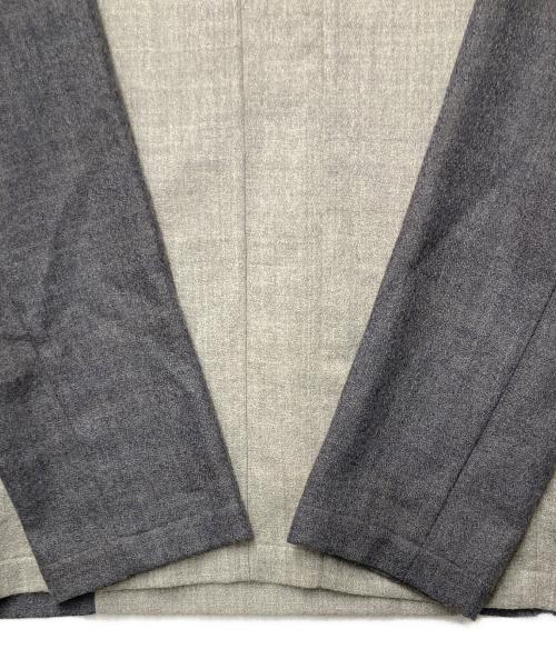 WEYEP（ウィエップ）WEYEP (ウィエップ) ダブルポケット ウールカットソー グレー サイズ:Mの古着・服飾アイテム