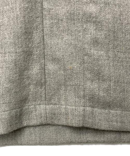 WEYEP（ウィエップ）WEYEP (ウィエップ) ダブルポケット ウールカットソー グレー サイズ:Mの古着・服飾アイテム