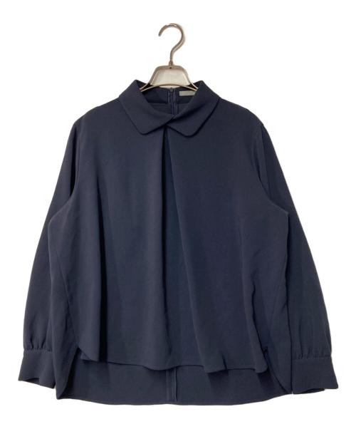 theory luxe（セオリーリュクス）theory luxe (セオリーリュクス) Live2 Daisy ブラウス ネイビー サイズ:38の古着・服飾アイテム