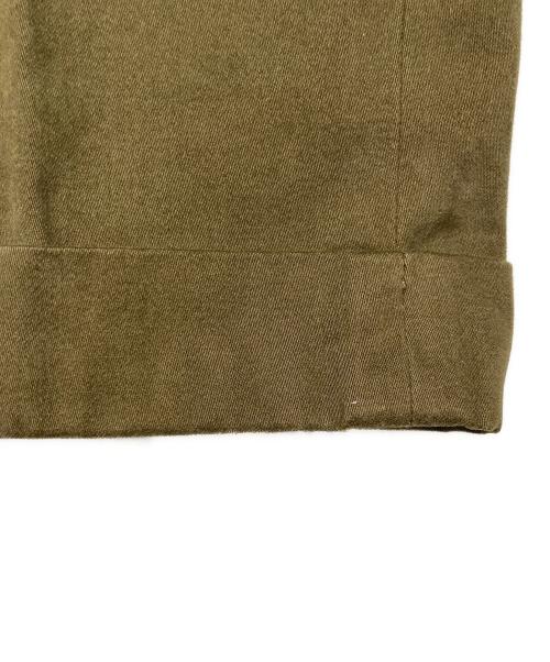 DOLCE & GABBANA（ドルチェ＆ガッバーナ）DOLCE & GABBANA (ドルチェ＆ガッバーナ) タックパンツ カーキ サイズ:44の古着・服飾アイテム