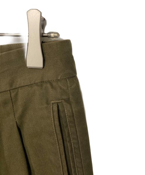 DOLCE & GABBANA（ドルチェ＆ガッバーナ）DOLCE & GABBANA (ドルチェ＆ガッバーナ) タックパンツ カーキ サイズ:44の古着・服飾アイテム