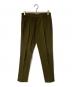 DOLCE & GABBANA（ドルチェ＆ガッバーナ）の古着「タックパンツ」｜カーキ