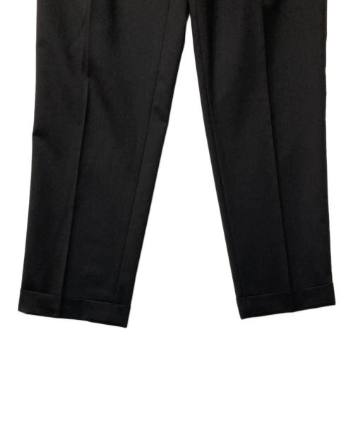 DOLCE & GABBANA（ドルチェ＆ガッバーナ）DOLCE & GABBANA (ドルチェ＆ガッバーナ) 2タックパンツ ブラック サイズ:44の古着・服飾アイテム
