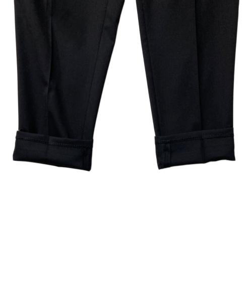DOLCE & GABBANA（ドルチェ＆ガッバーナ）DOLCE & GABBANA (ドルチェ＆ガッバーナ) 2タックパンツ ブラック サイズ:44の古着・服飾アイテム