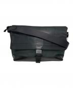 COACHコーチ）の古着「メッセンジャー ショルダーバッグ」｜ブラック