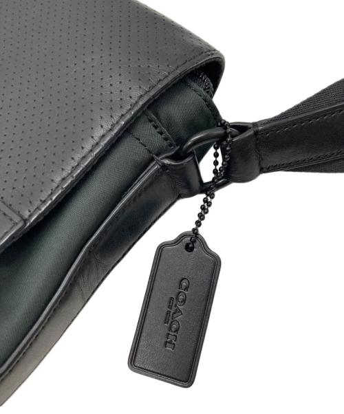 COACH（コーチ）COACH (コーチ) メッセンジャー ショルダーバッグ ブラックの古着・服飾アイテム