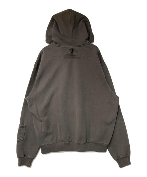 Carhartt WIP（カーハート ワークインプログレス）Carhartt WIP (カーハート ワークインプログレス) Invincible (インヴィンシブル) HOODED PIGMENT DYED SWEAT グレー サイズ:Sの古着・服飾アイテム