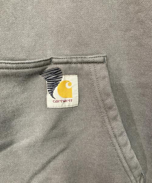 Carhartt WIP（カーハート ワークインプログレス）Carhartt WIP (カーハート ワークインプログレス) Invincible (インヴィンシブル) HOODED PIGMENT DYED SWEAT グレー サイズ:Sの古着・服飾アイテム