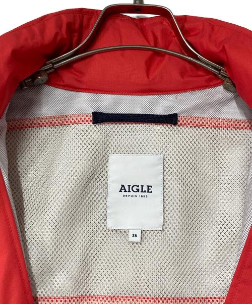 AIGLE（エーグル）AIGLE (エーグル) ジブル ライディングコート レッド サイズ:38の古着・服飾アイテム