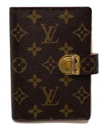 LOUIS VUITTON（ルイ ヴィトン）の古着「モノグラム アジェンダ・コアラ 手帳カバー」｜ブラウン
