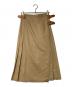 O'NEIL OF DUBLIN（オニールオブダブリン）の古着「ベルトラップスカート」｜ベージュ