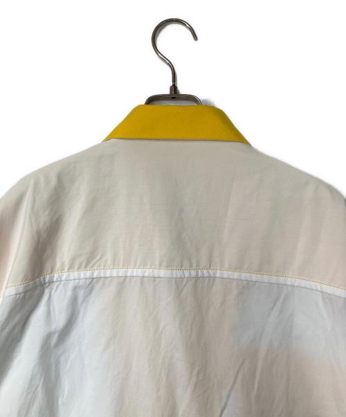 MARNI（マルニ）MARNI (マルニ) バイカラー リバーシブルシャツ イエロー×ホワイト サイズ:54の古着・服飾アイテム