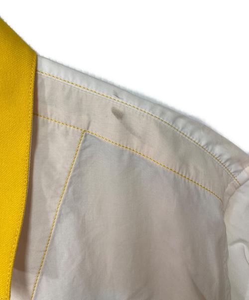 MARNI（マルニ）MARNI (マルニ) バイカラー リバーシブルシャツ イエロー×ホワイト サイズ:54の古着・服飾アイテム