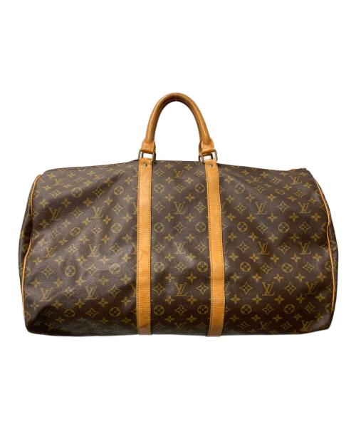LOUIS VUITTON（ルイ ヴィトン）LOUIS VUITTON (ルイ ヴィトン) 旧キーポル55 ブラウンの古着・服飾アイテム