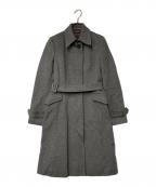 TOMORROW LAND collectionトゥモローランドコレクション）の古着「カシミヤチェスターコート」｜グレー
