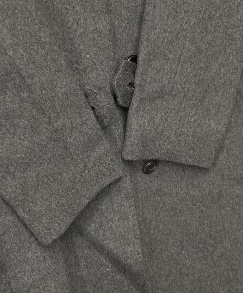 TOMORROW LAND collection（トゥモローランドコレクション）TOMORROW LAND collection (トゥモローランドコレクション) カシミヤチェスターコート グレー サイズ:38の古着・服飾アイテム