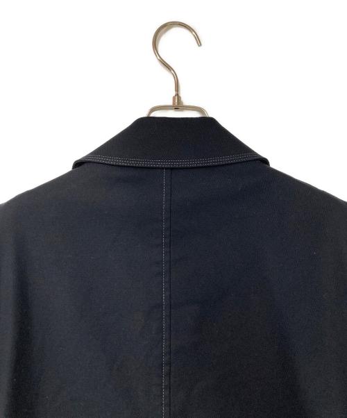 BURBERRY BLACK LABEL（バーバリーブラックレーベル）BURBERRY BLACK LABEL (バーバリーブラックレーベル) ホース刺繍 ダブルコート ブラック サイズ:Mの古着・服飾アイテム