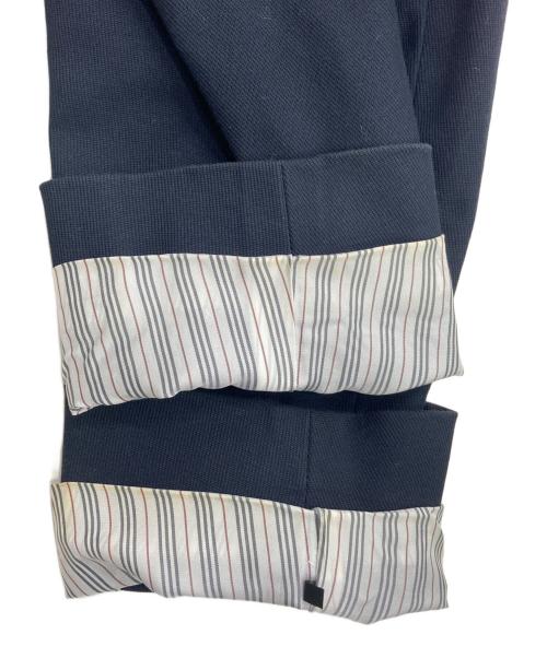 BURBERRY BLACK LABEL（バーバリーブラックレーベル）BURBERRY BLACK LABEL (バーバリーブラックレーベル) ホース刺繍 ダブルコート ブラック サイズ:Mの古着・服飾アイテム