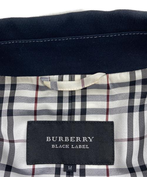 BURBERRY BLACK LABEL（バーバリーブラックレーベル）BURBERRY BLACK LABEL (バーバリーブラックレーベル) ホース刺繍 ダブルコート ブラック サイズ:Mの古着・服飾アイテム