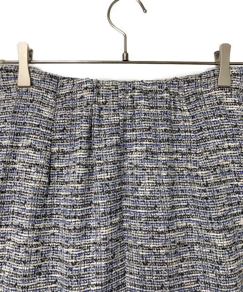 SHIPS（シップス）SHIPS (シップス) ツイードブラウススカートセットアップ ネイビー×ホワイト サイズ:Mの古着・服飾アイテム