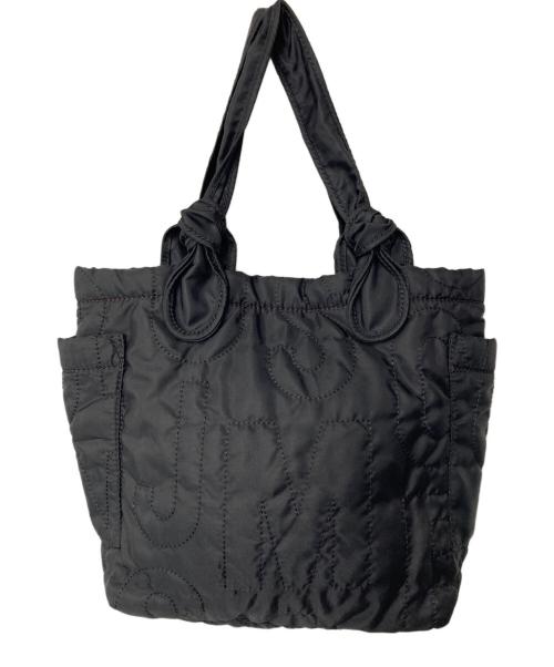Marc by Marc Jacobs（マークバイマークジェイコブス）Marc by Marc Jacobs (マークバイマークジェイコブス) ロゴトートバッグ ブラックの古着・服飾アイテム