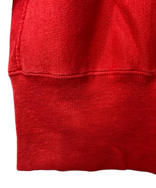 Champion REVERSE WEAVE（チャンピオン リバース ウィーブ）Champion REVERSE WEAVE (チャンピオン リバース ウィーブ) 90's WISCONSIN USA製 バッキー・バジャー/Bucky Badger スウェット レッド サイズ:Ｍの古着・服飾アイテム