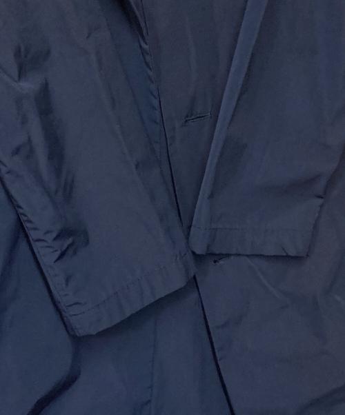HEVO（イーヴォ）Hevo (イーヴォ) ウォーターレペレントポリエステルコットンソリッドベルテッドアルスターコート ネイビー サイズ:44の古着・服飾アイテム