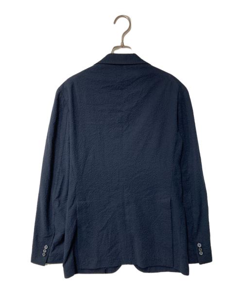 TAGLIATORE（タリアトーレ）TAGLIATORE (タリアトーレ) A-DAKAR シアサッカージャケット ネイビー サイズ:44の古着・服飾アイテム