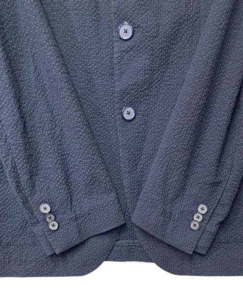 TAGLIATORE（タリアトーレ）TAGLIATORE (タリアトーレ) A-DAKAR シアサッカージャケット ネイビー サイズ:44の古着・服飾アイテム