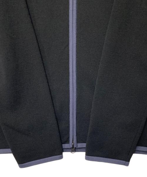 STONE ISLAND（ストーンアイランド）STONE ISLAND (ストーンアイランド) 23AW ニットジャケット ブラック サイズ:Ｍの古着・服飾アイテム