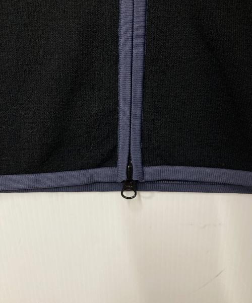 STONE ISLAND（ストーンアイランド）STONE ISLAND (ストーンアイランド) 23AW ニットジャケット ブラック サイズ:Ｍの古着・服飾アイテム