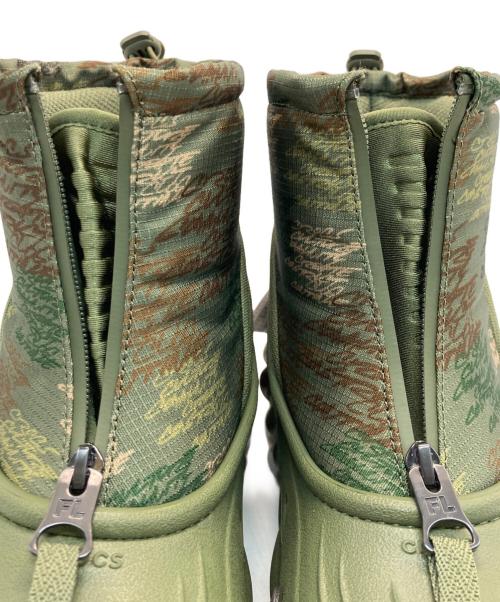 crocs（クロックス）crocs (クロックス) FUTURA LABORATORIES (フューチュラ ラボラトリーズ) FL X Crocs Echo Boot Army Green カーキ サイズ:Ｍ9/Ｗ11の古着・服飾アイテム