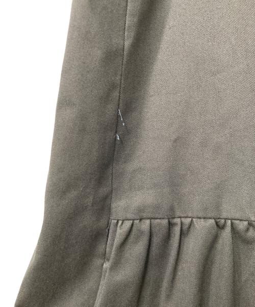 rosy monster（ロージーモンスター）rosy monster (ロージーモンスター) バレリーナパイピングワンピース ネイビー×ブラウン サイズ:Fの古着・服飾アイテム