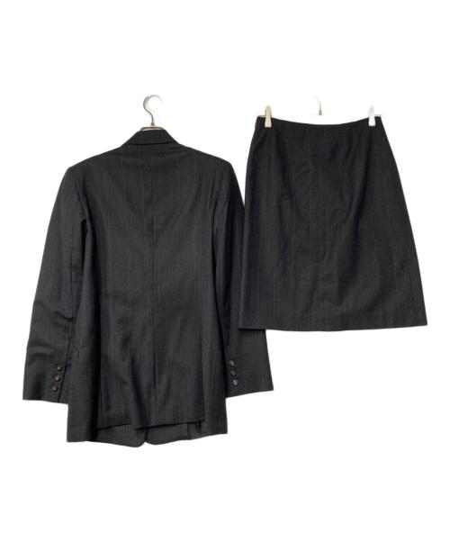 FENDI（フェンディ）FENDI (フェンディ) スカート ストライプセットアップ ダークグレー サイズ:42の古着・服飾アイテム