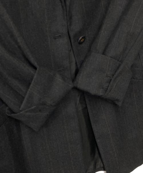 FENDI（フェンディ）FENDI (フェンディ) スカート ストライプセットアップ ダークグレー サイズ:42の古着・服飾アイテム