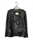 3.1 phillip limスリーワンフィリップリム）の古着「ラムレザージャケット」｜ブラック