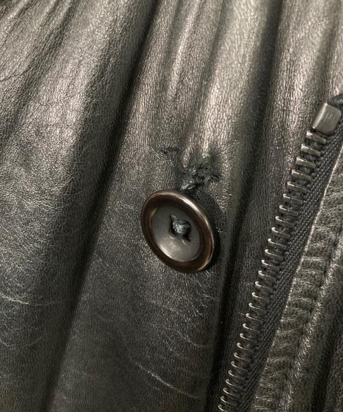 3.1 phillip lim（スリーワンフィリップリム）3.1 phillip lim (スリーワンフィリップリム) ラムレザージャケット ブラック サイズ:4の古着・服飾アイテム