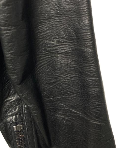3.1 phillip lim（スリーワンフィリップリム）3.1 phillip lim (スリーワンフィリップリム) ラムレザージャケット ブラック サイズ:4の古着・服飾アイテム