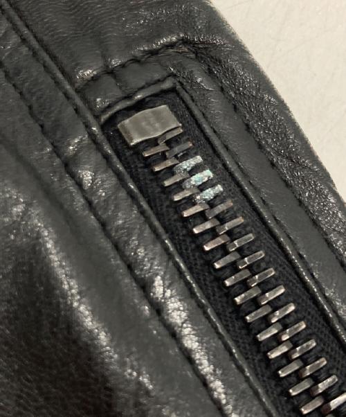 3.1 phillip lim（スリーワンフィリップリム）3.1 phillip lim (スリーワンフィリップリム) ラムレザージャケット ブラック サイズ:4の古着・服飾アイテム