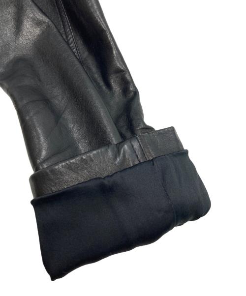 3.1 phillip lim（スリーワンフィリップリム）3.1 phillip lim (スリーワンフィリップリム) ラムレザージャケット ブラック サイズ:4の古着・服飾アイテム