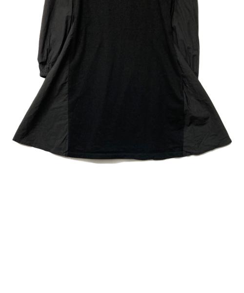 MONCLER（モンクレール）MONCLER (モンクレール) ABITO 切替フレアワンピース ブラック サイズ:Sの古着・服飾アイテム