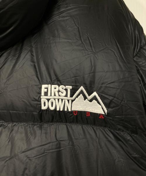 FIRST DOWN（ファーストダウン）FIRST DOWN (ファーストダウン) LIGHT BUBBLE DOWN JACKET ブラック サイズ:Ｍの古着・服飾アイテム