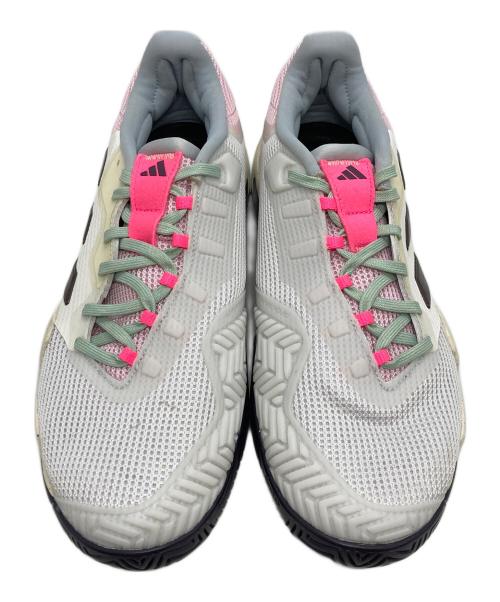 adidas（アディダス）adidas (アディダス) BARRICADE 13 TENNIS ホワイト×グレー サイズ:US11 / UK 10 1/2 / JP290の古着・服飾アイテム