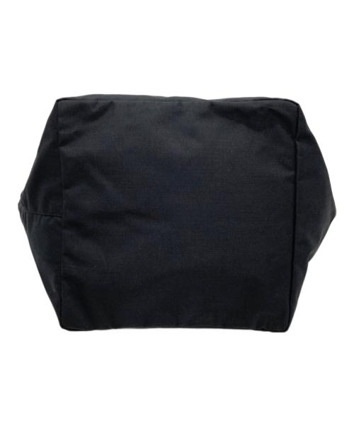 Herve Chapelier（エルベシャプリエ）Herve Chapelier (エルベシャプリエ) 725C コーデュラナイロン舟型トートL ブラック×ブラウンの古着・服飾アイテム